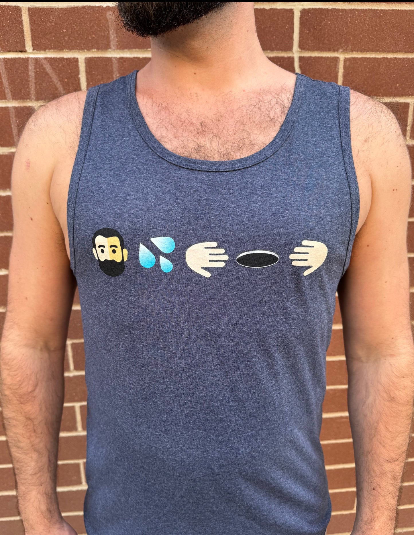 Emoji Daddy Spit Tank Top